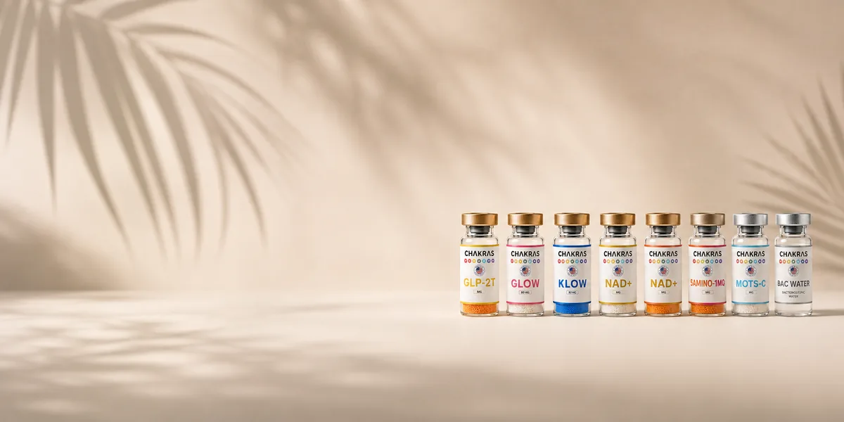 CHAKRAS research vials